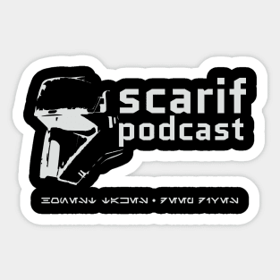 Scarif Podcast Helmet Sticker